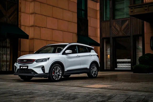 Geely Belgee X50 rental in St. Petersburg