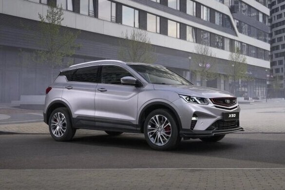 Аренда автомобиля Geely Belgee X50 в Санкт-Петербурге